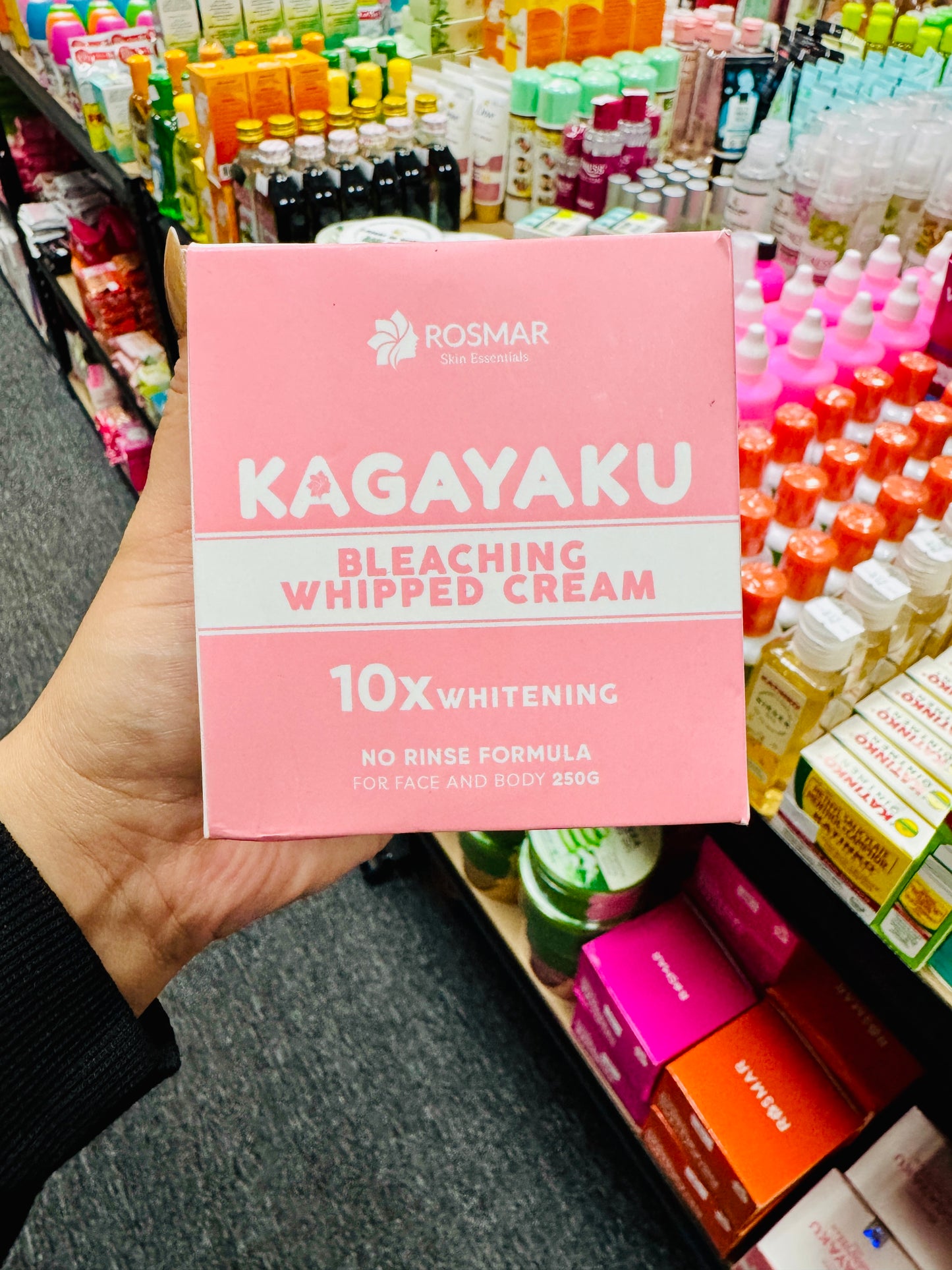 ROSMAR KAGAYAKU BLEACHING WHIPPED CREAM NO RINSE FORMULA 300g