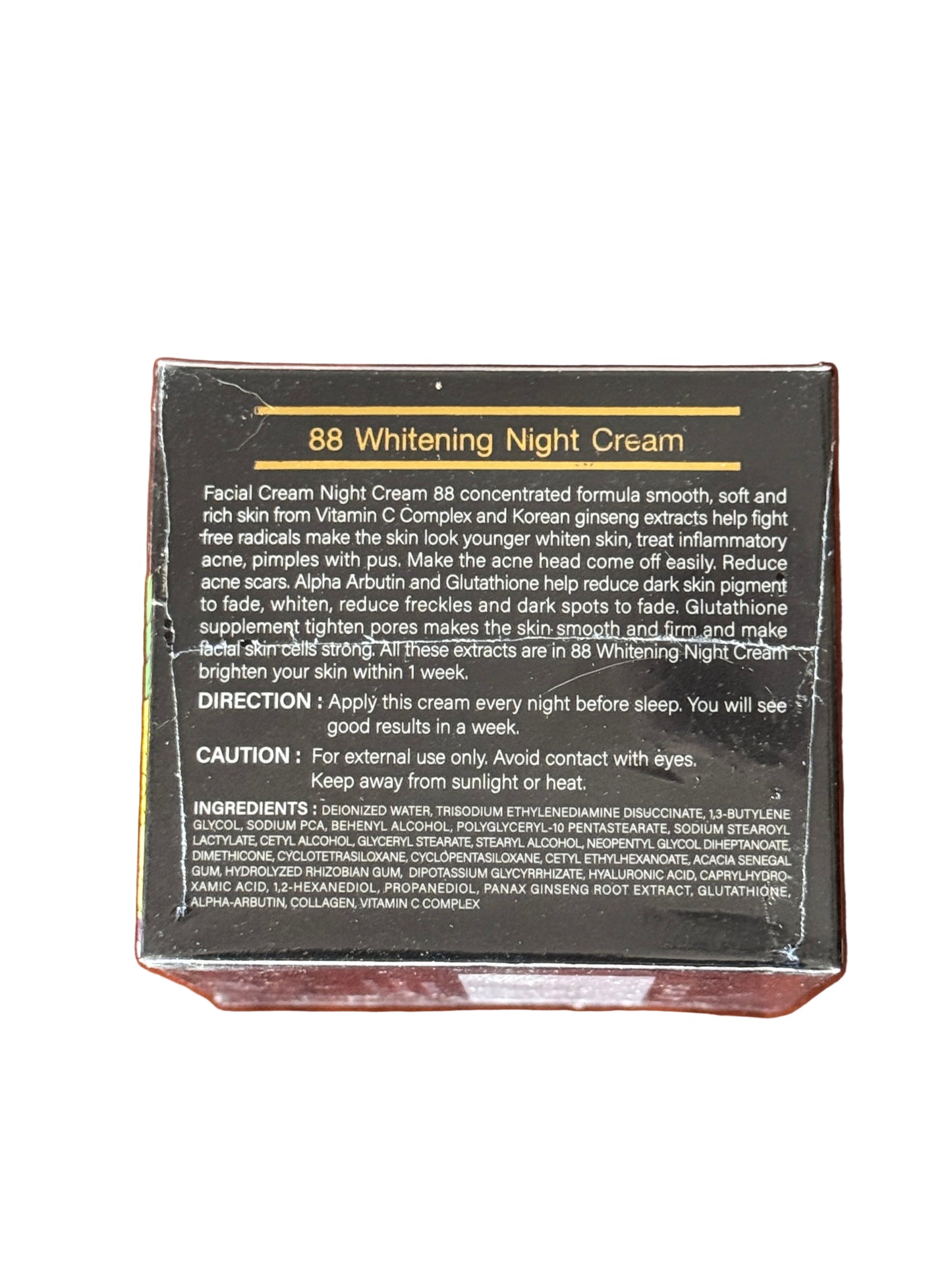 88 Whitening Night Cream | Authentic from Thailand