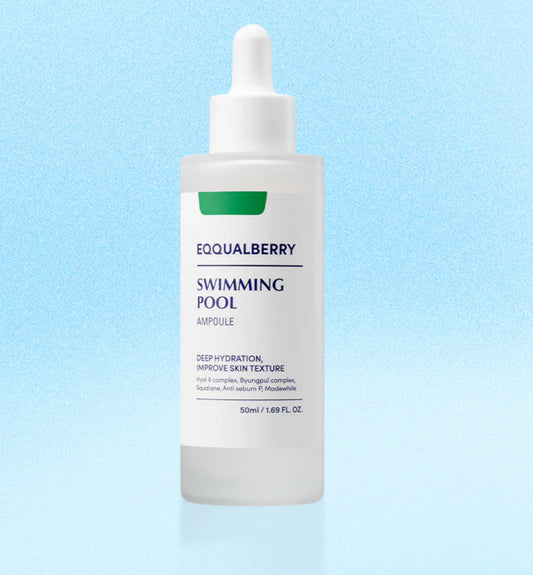 Eqqualberry Swimming Pool Ampoule | 50ml | Authentic From Korea