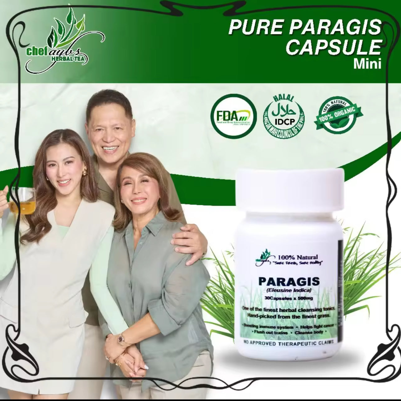 Chef Ayb’s Paragis 60 Capsules
