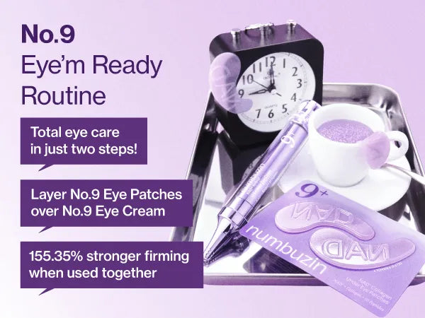 numbuzin - No.9 NAD+ Retinol Volumetox Eye Cream