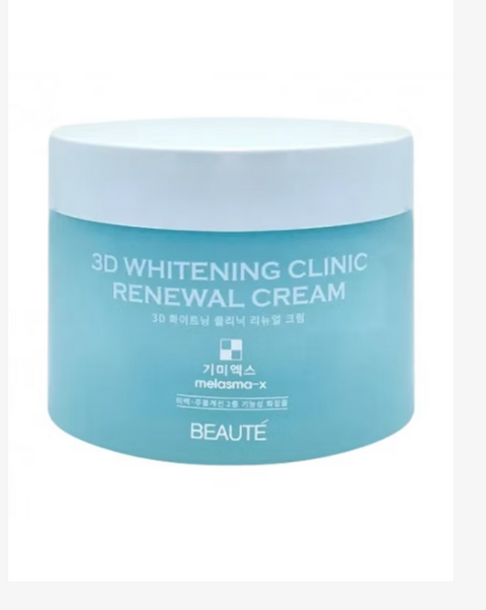 Beaute 3D Whitening Clinic Renewal Cream 100ml