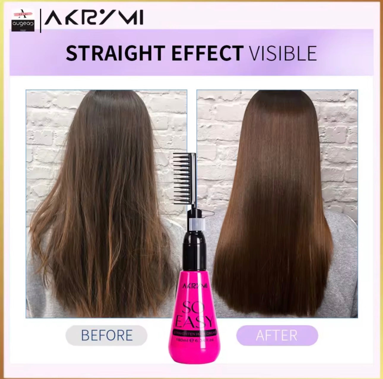 AKRYMI SO EASYStraighten Hair Cream | 180ml