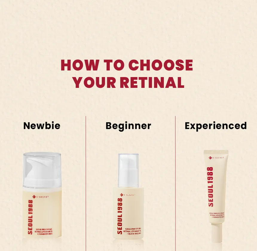 SEOUL 1988 Eye Cream : Retinal Liposome 4% + Fermented Bean - KSECRET 30ml