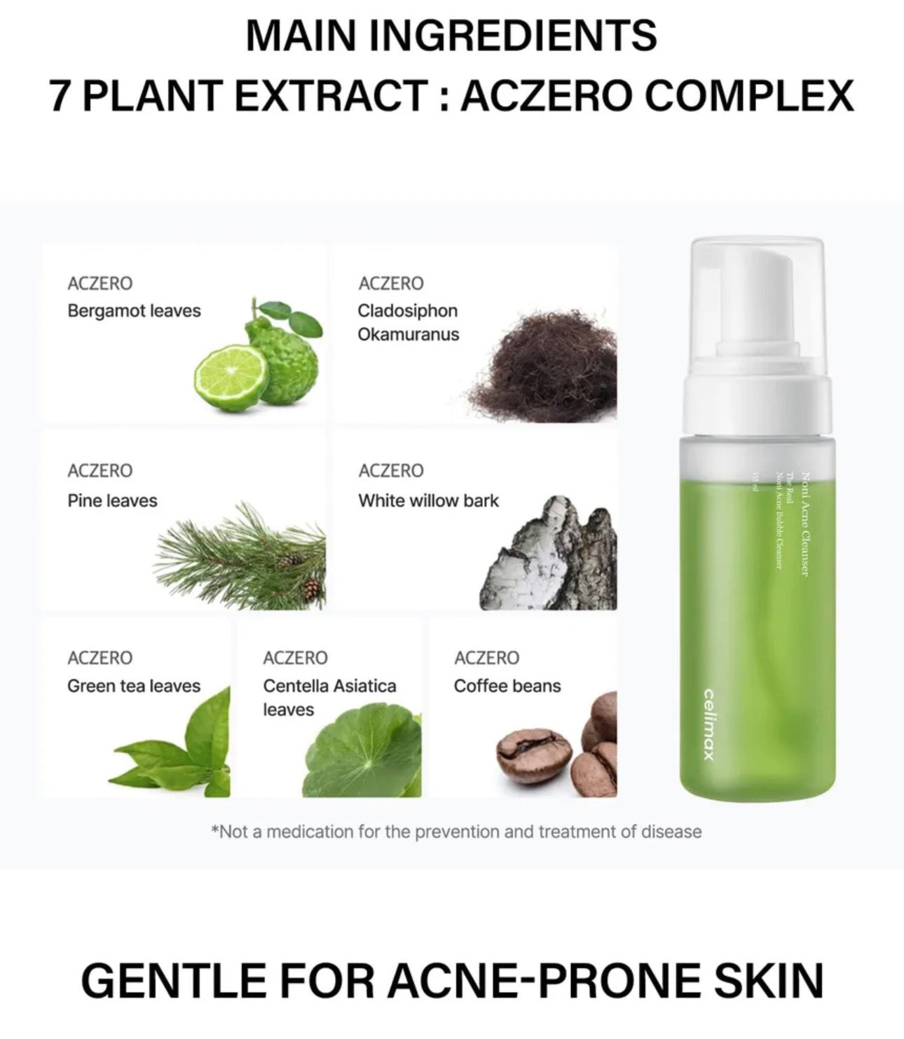 Celimax Noni Acne Bubble Cleanser