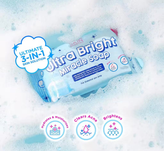 Hikari Skin Essentials Ultra Bright Miracle Soap | 5 Bars x 75g