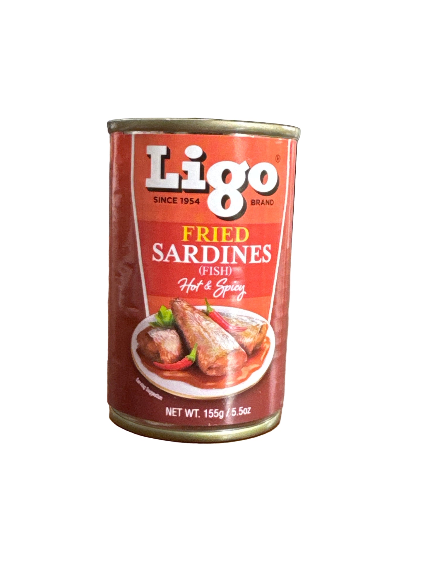 Ligo Fried Sardines Hot & Spicy | 155g