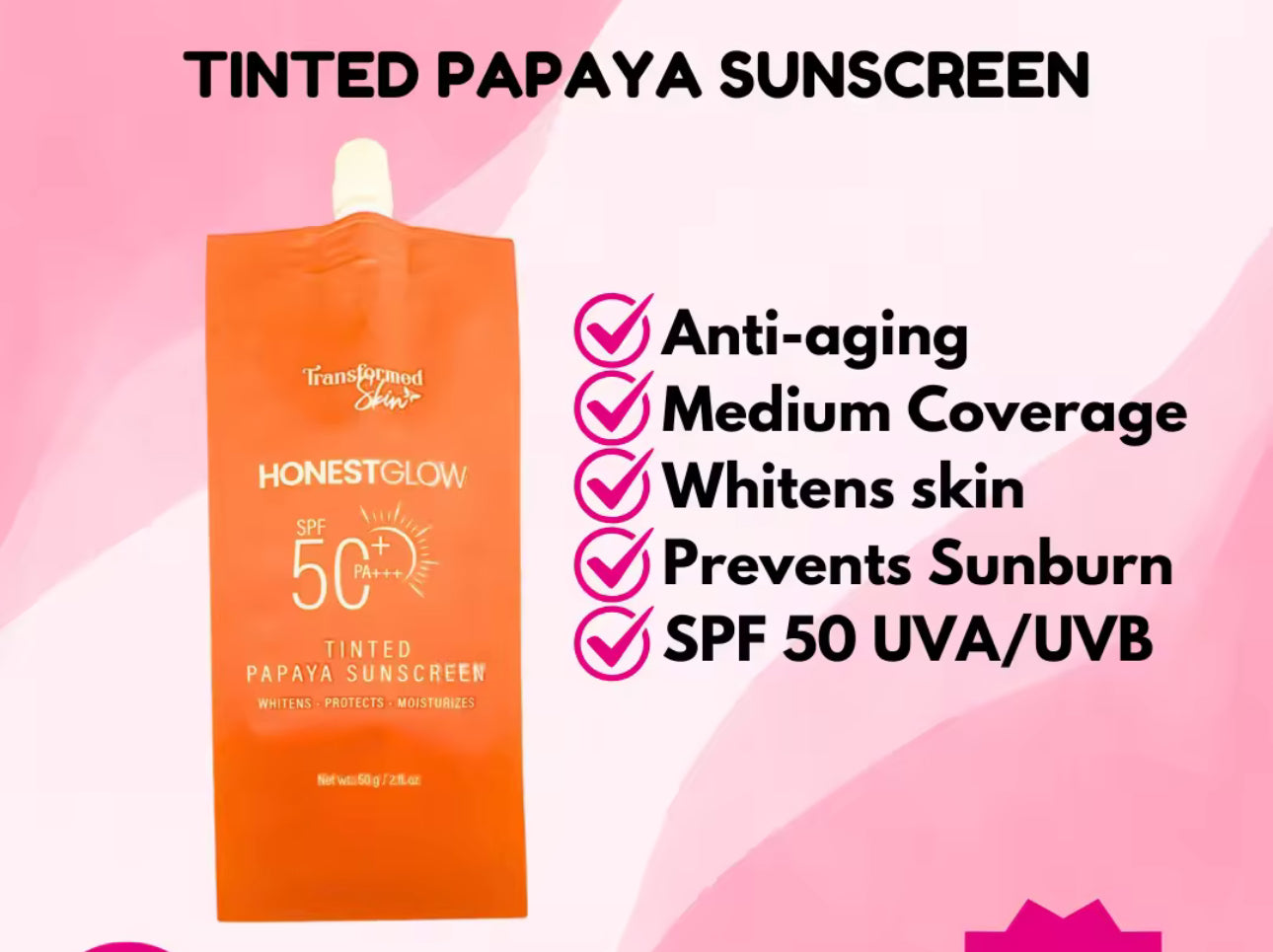 Honest Glow Daily Sunscreen, Fragrance-Free Sunscreen and Tinted Sunscreen