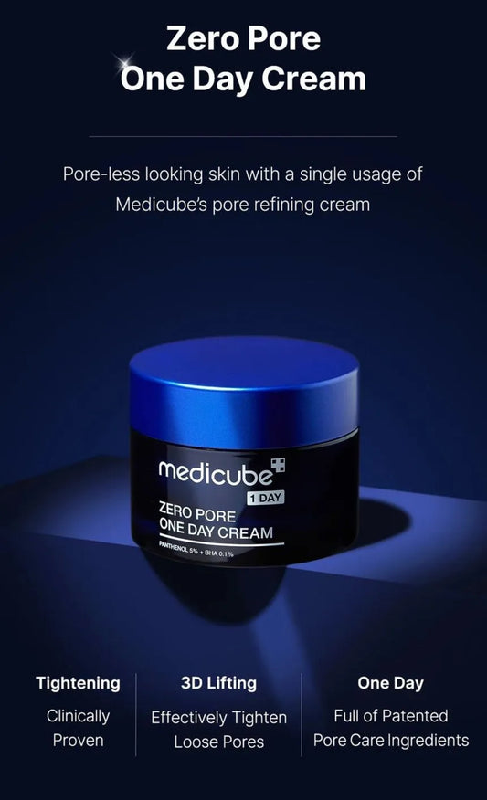 Medicube Zero Pore One Day Cream | 50ml
