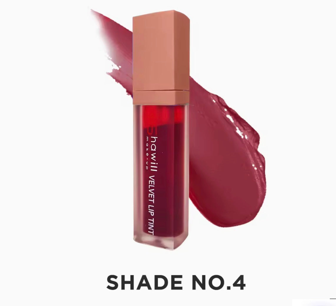 Shawill Velvet Lip Tint 6.6g Long Wearing Matte Liptint Lip
