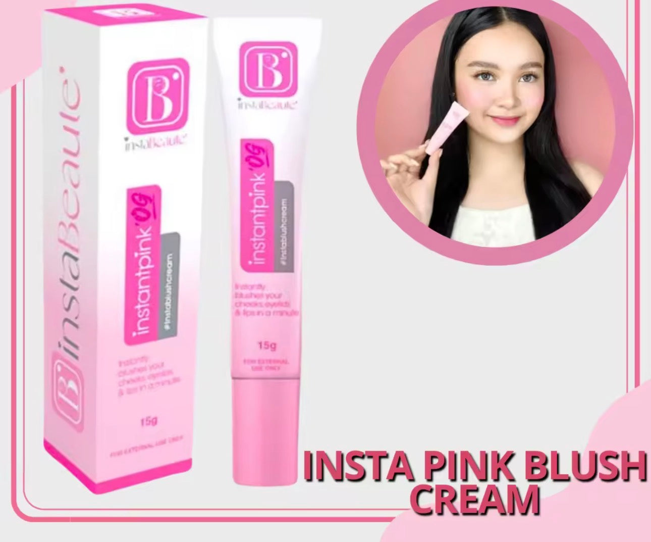 Insta Pink Blush Cream