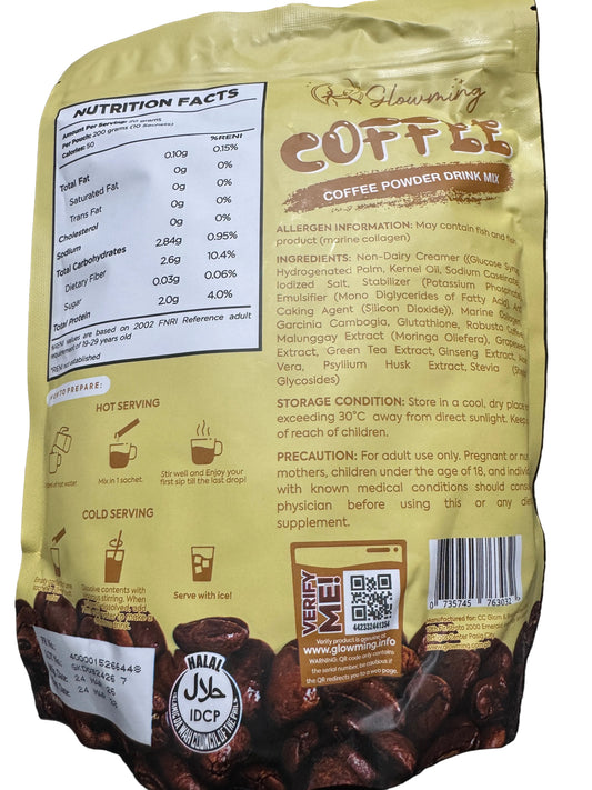 Glowming Coffee Powder Drink Mix |By CC