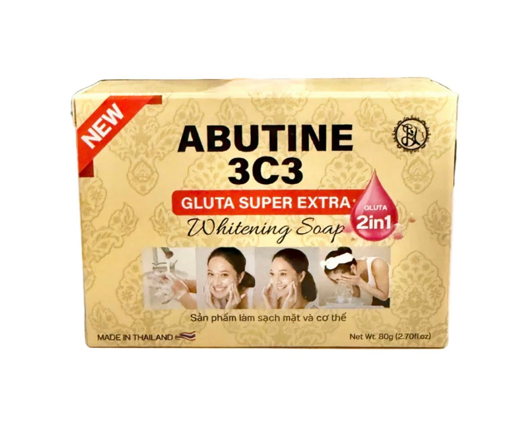 Abutine 3C3 Gluta Super Extra Whitening Soap 80g