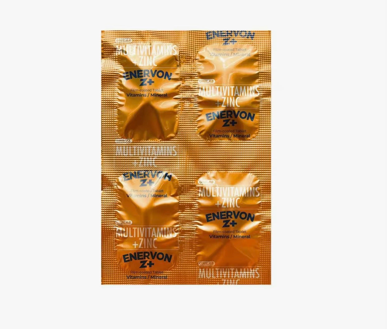 Multivitamins plus Zinc Enervon Z+ 10 coated tablets