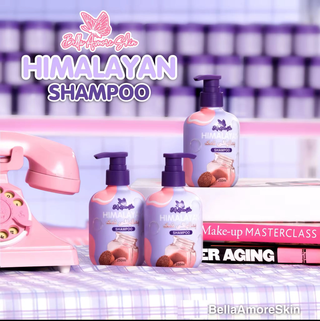 HIMALAYAN SHAMPOO by BELLA AMORE SKIN
