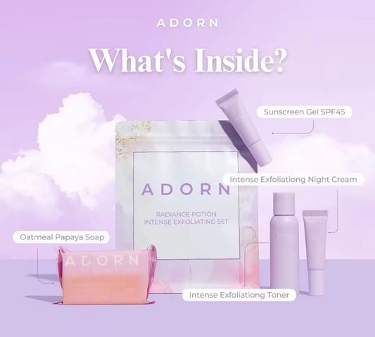 ADORN Intense Exfoliating Set | Rejuvenating set