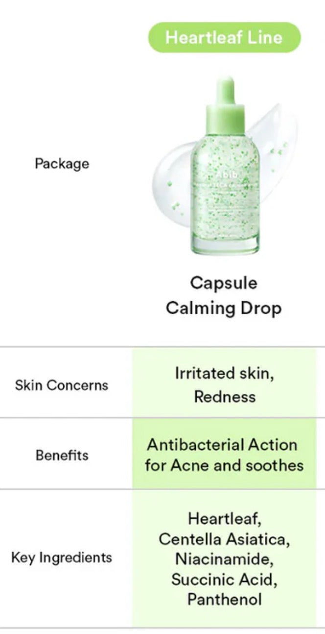 Abib Heartleaf TECA Capsule Serum Calming Drop | 50ml