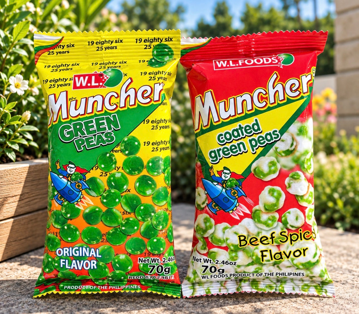 Muncher Green Peas 70g