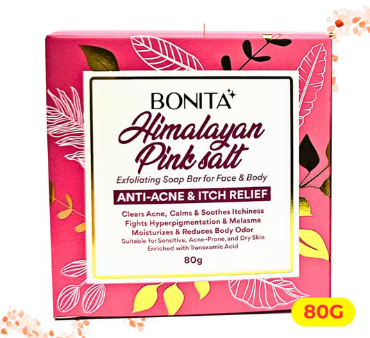 Bonita Himalayan Pink Soap | Tawas Calamansi | Sunflower Niacinamide |