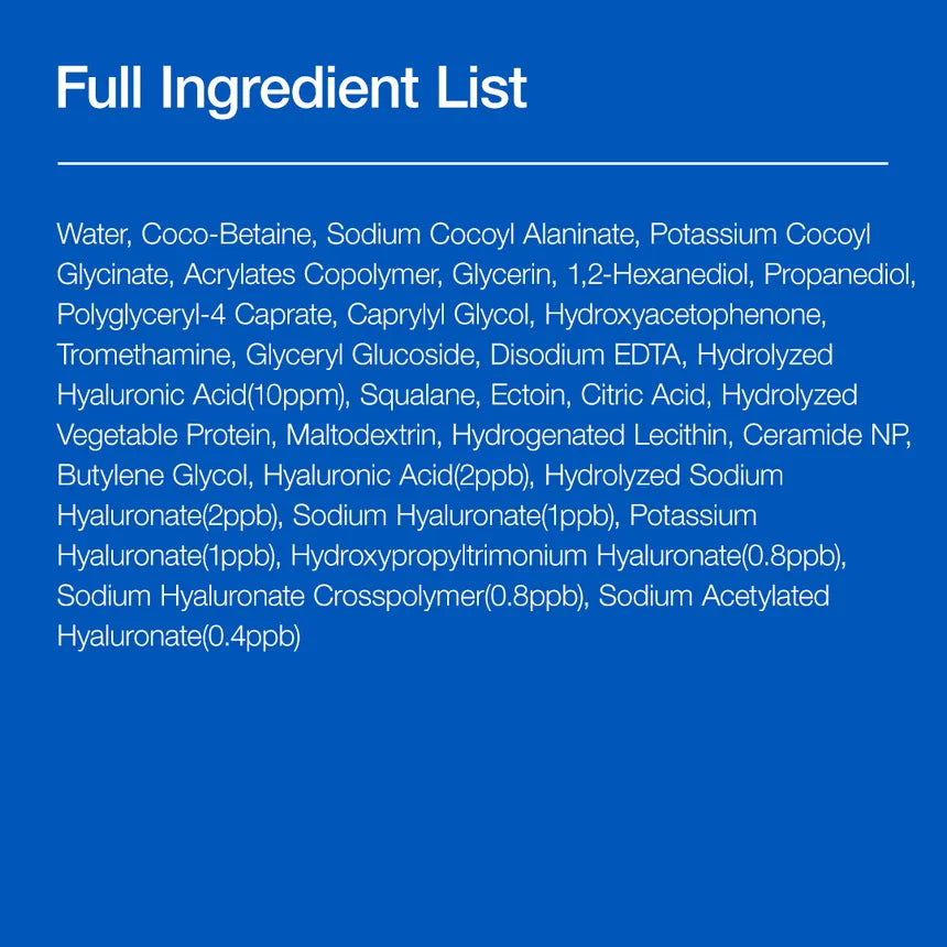 Anua 8+ Hyaluronic Acid Moisturizing Gentle Gel Cleanser 150ml | authentic from Korea