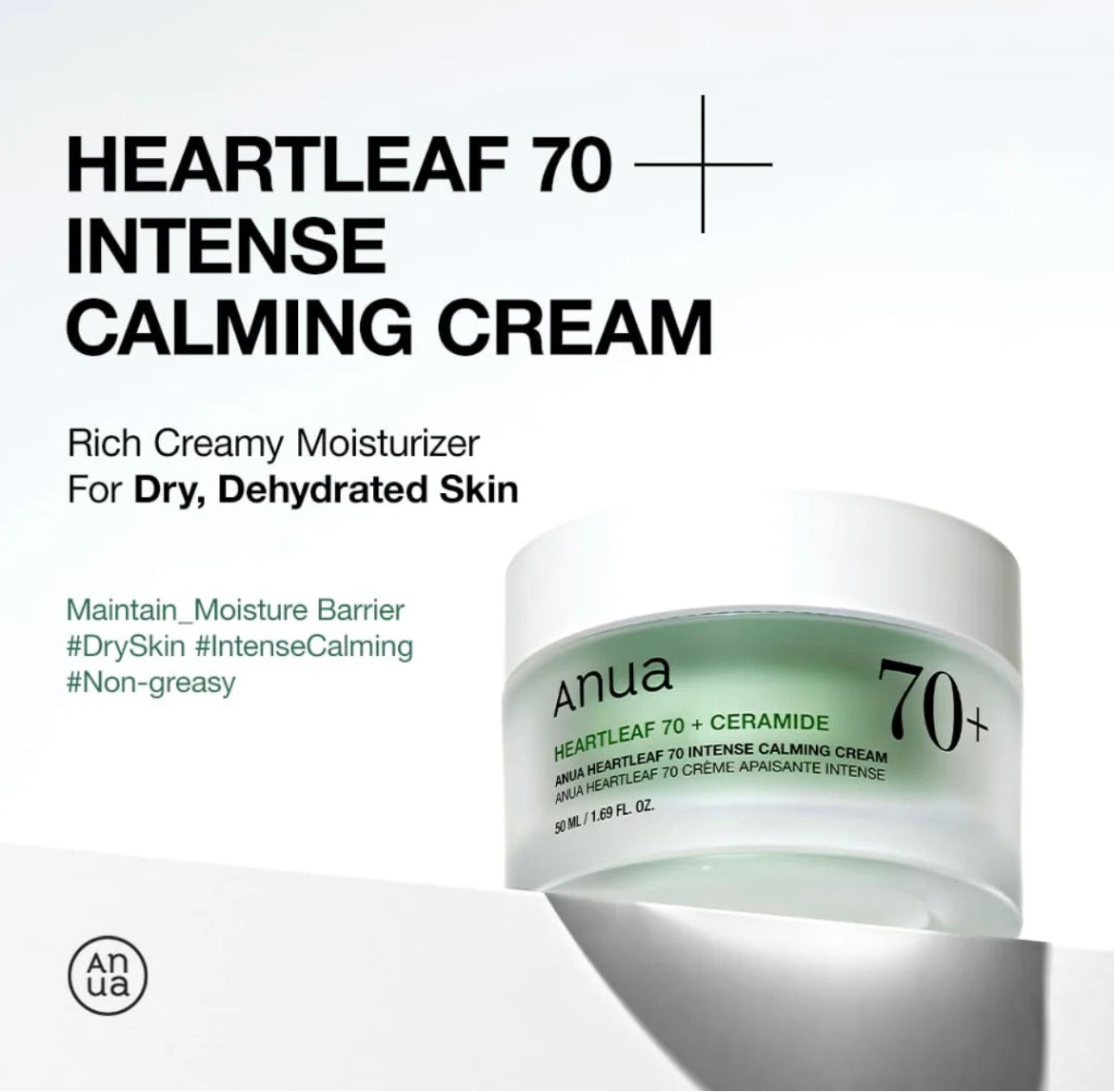 ANUA Heartleaf 70 Intense Calming Cream 50ml