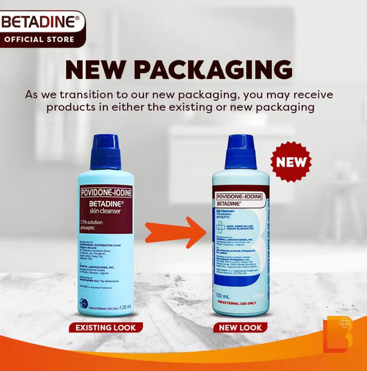 Betadine® 7.5% Skin Cleanser | 120ml