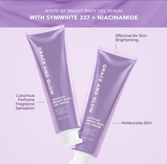 Grace & Glow White B3 Body Gel Serum | 150ml