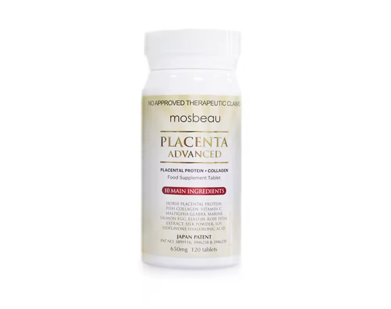 Mosbeau Placenta Advanced | 120 tablets