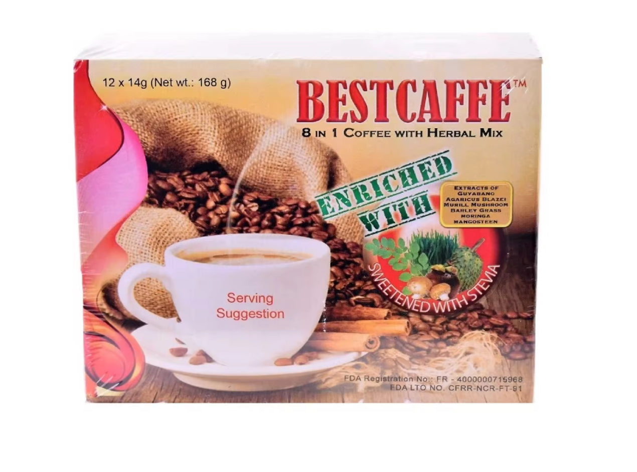 BESTCAFFE 8 in 1 Coffee With Herbal Mix