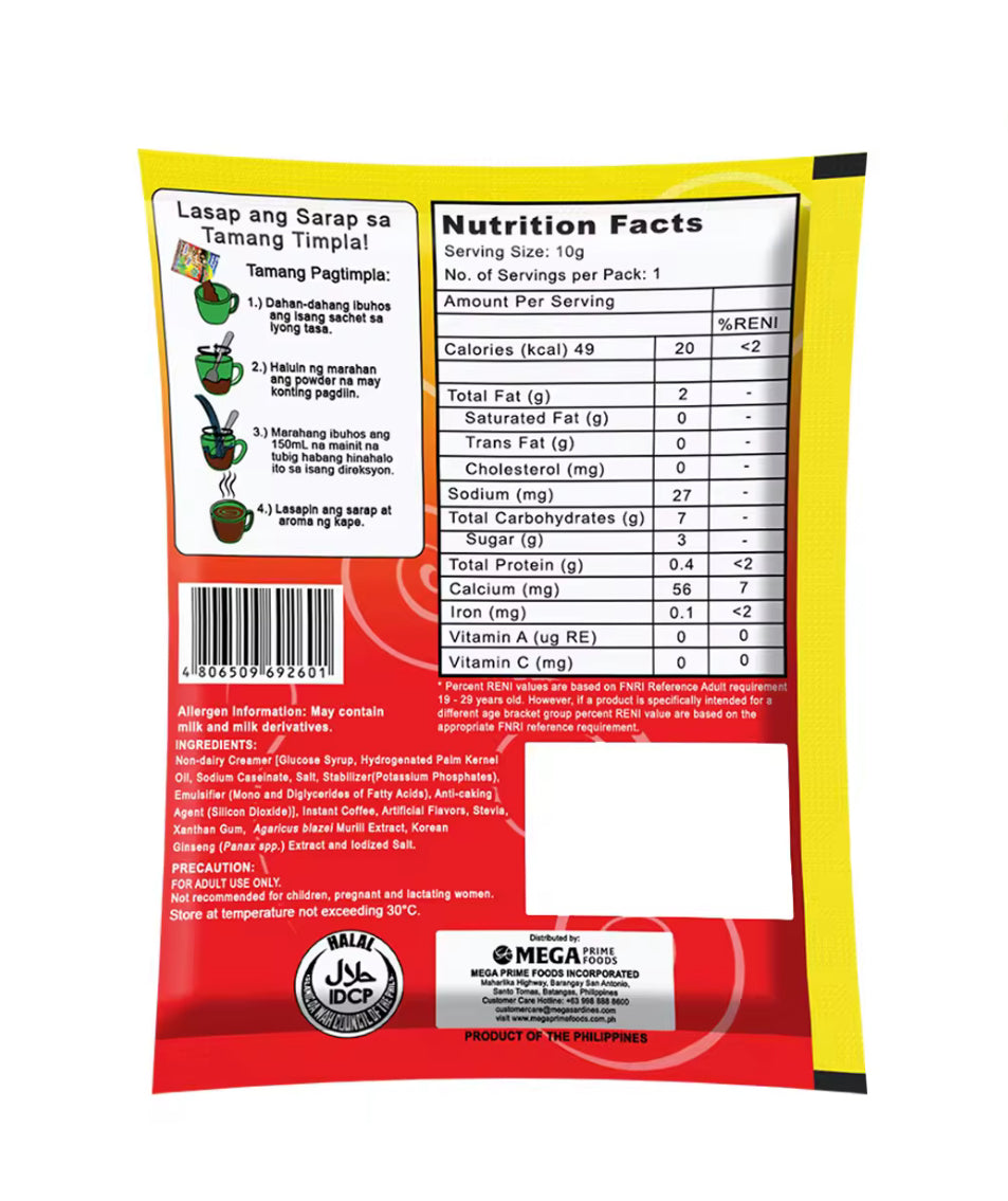 JIMM’S 5 IN 1 COFFEE MIX