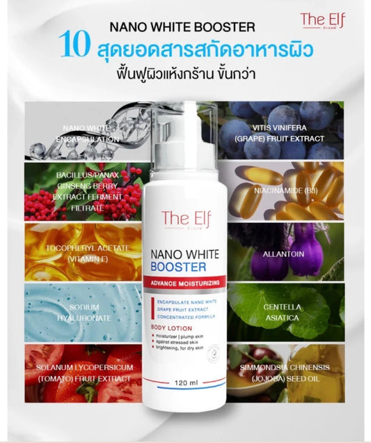 The Elf Nano White Booster Body Lotion | 120ml