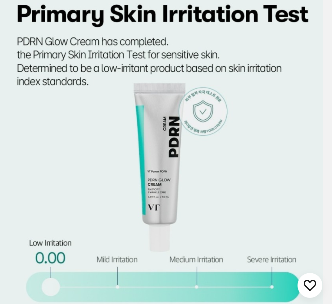 VT PDRN Glow Cream 50ml Elasticity Wrinkle Care Cream