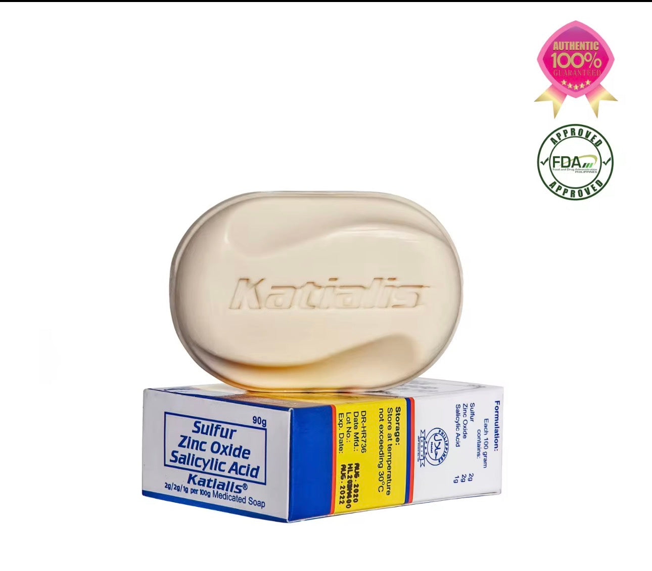 Katialis Medicated Soap | 90g | Antibacterial & Antifungal
