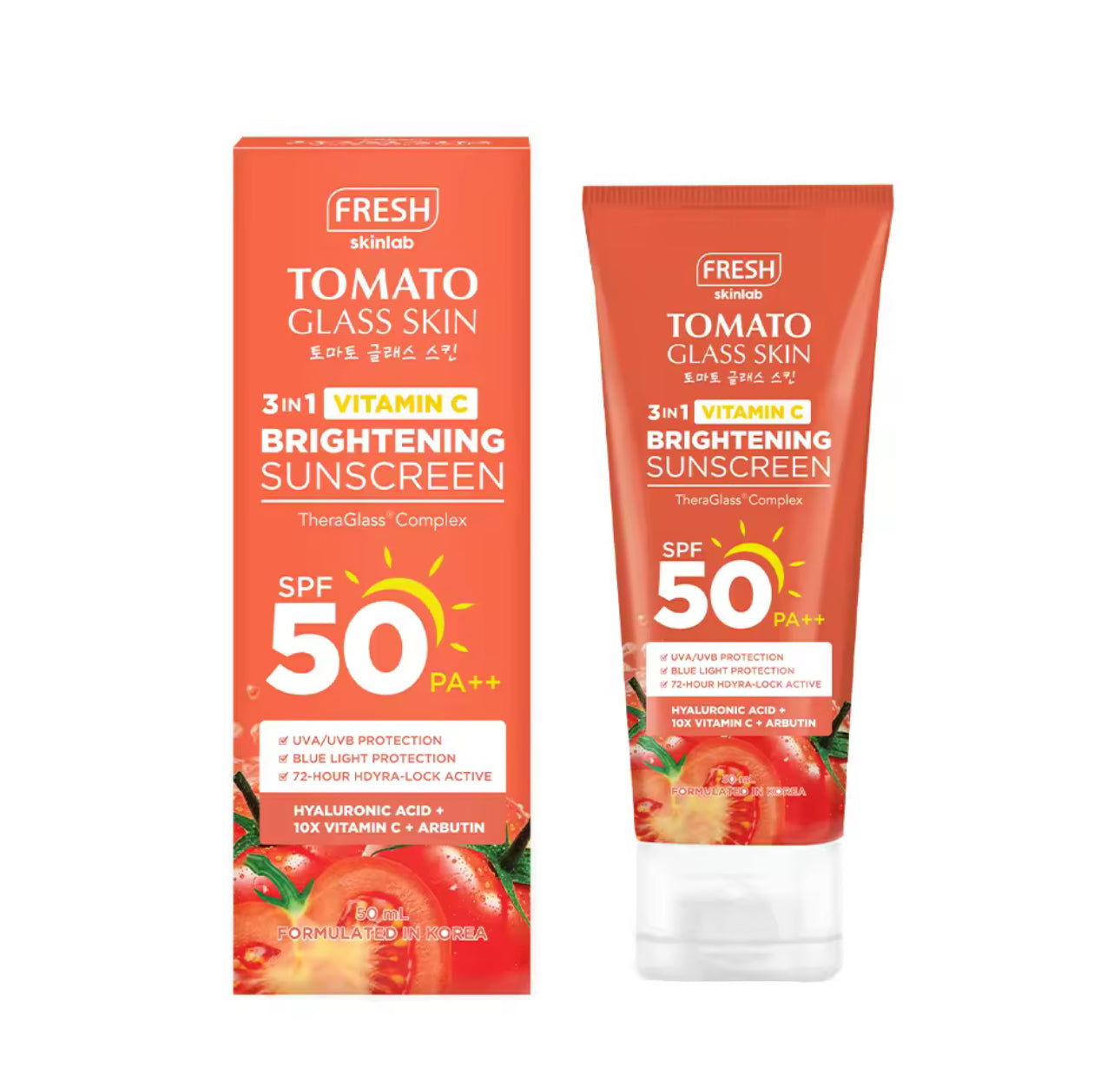 FRESH Skinlab Tomato Glass Skin Serum Sunscreen 50ml