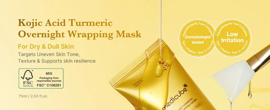 Medicube Kojic Acid Turmeric Night Wrapping Mask 75ml | authentic from Korea