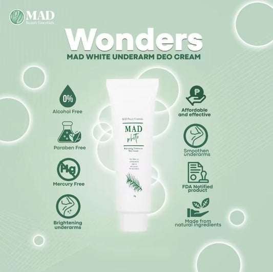 MAD White Underarm Whitening Deo Cream