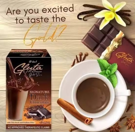 Gluta Lipo Gold Series Signature Dark Chocolate