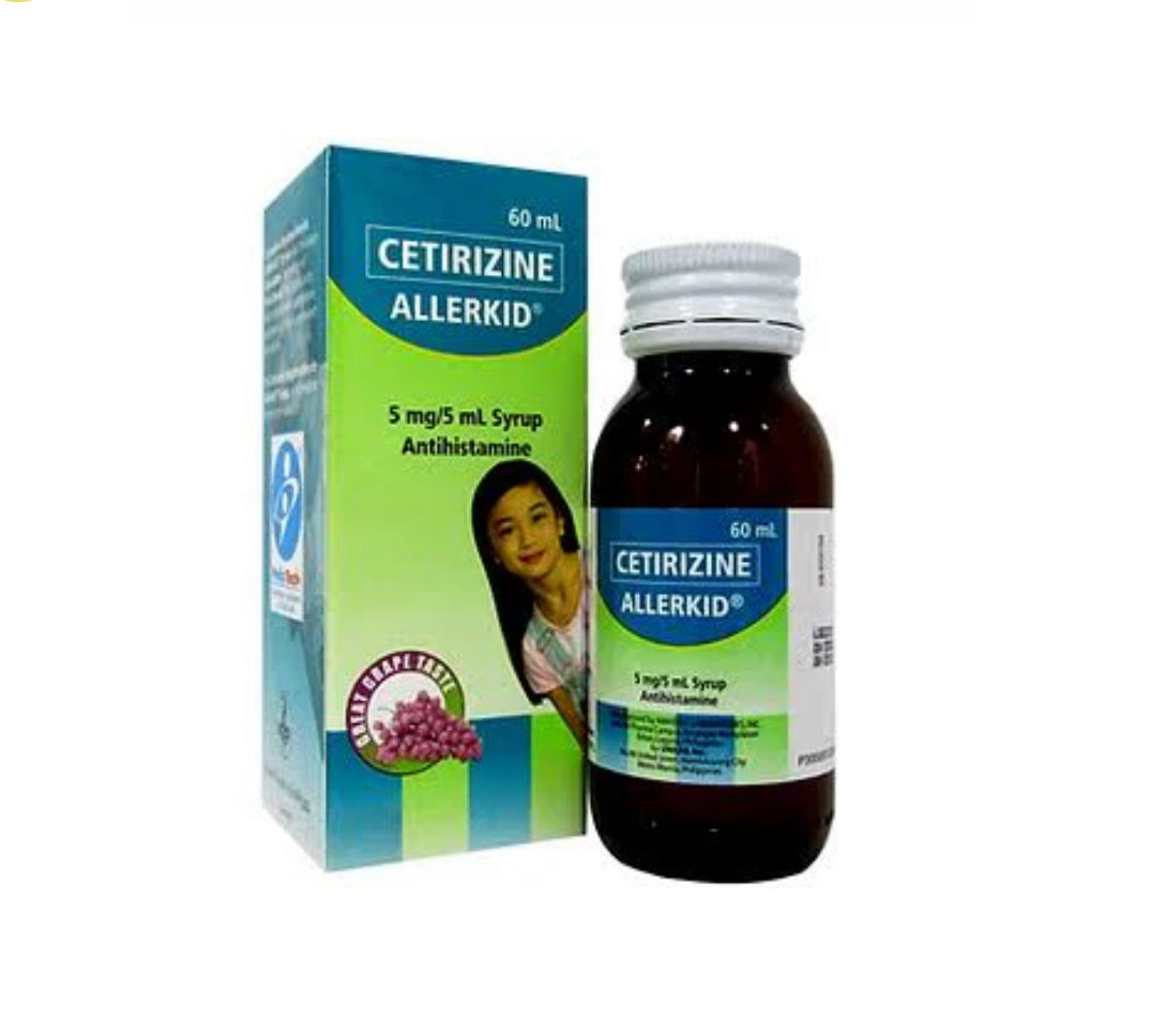 Ceritizine ALLERKID SYRUP | 5mg/5ml | 60ML
