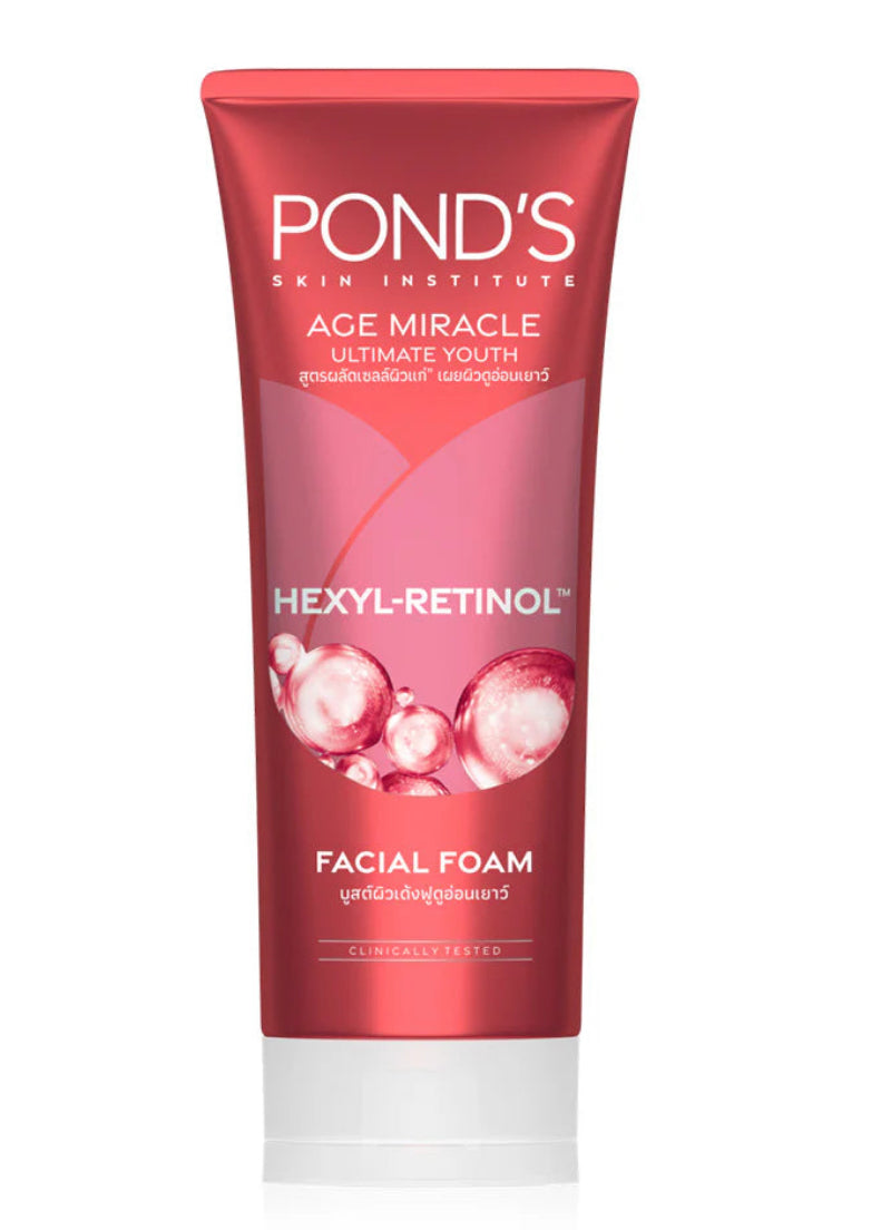 Pond’s Age Miracle Hexyl Retinol Facial Foam |90g