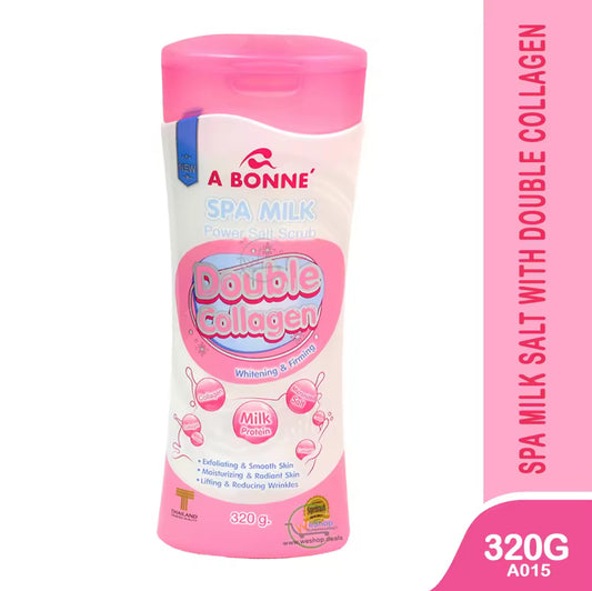 ABonne Spa Milk Power Salt Scrub Double Collagen 320g