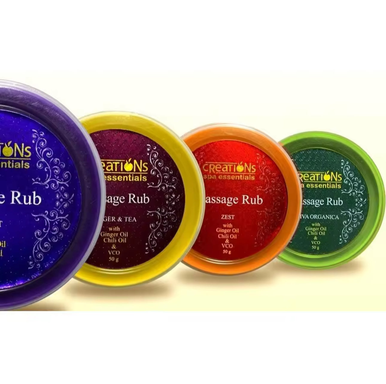 Creations Spa Essentials Pain Relief Rub 50g