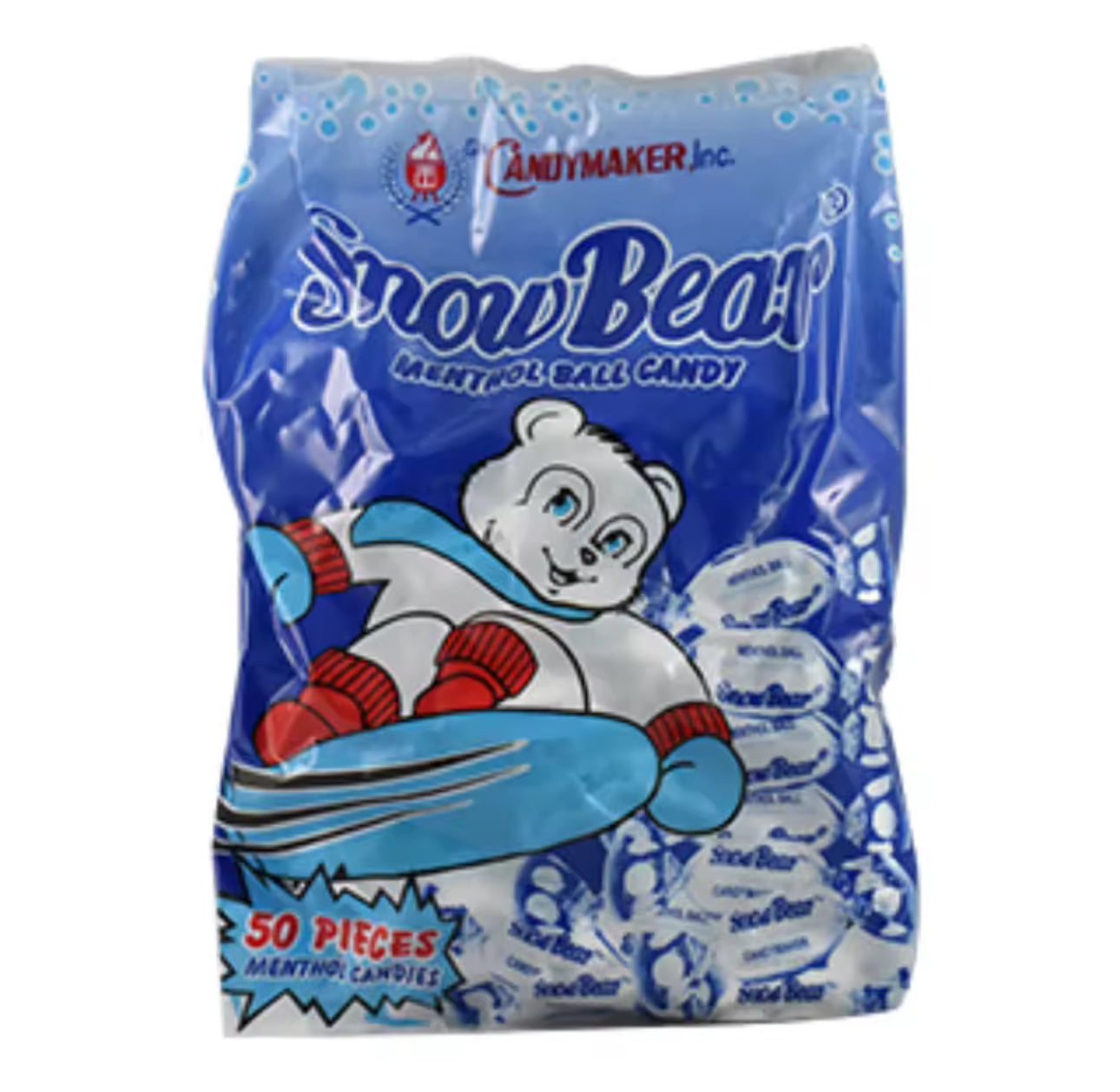 Snow Bear Menthol Ball Candy 50s