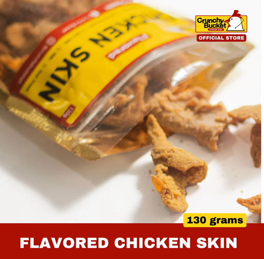Flavored Chicken Skin - Crunchy Bucket (130g)