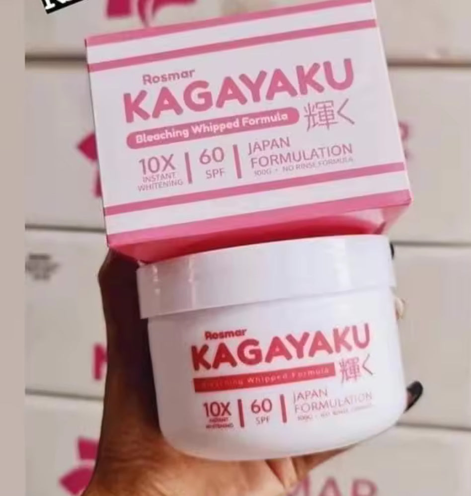 ROSMAR KAGAYAKU BLEACHING WHIPPED CREAM NO RINSE FORMULA 300g