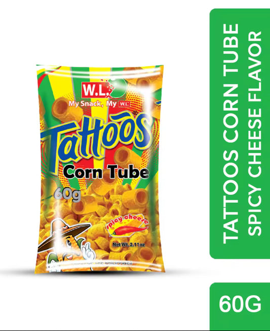 Tattoos Sweet Corn | Spicy Cheese| Pizza