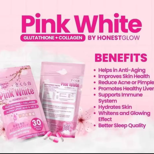 Transformed Skin Pink White by Honest Glow 30capsules