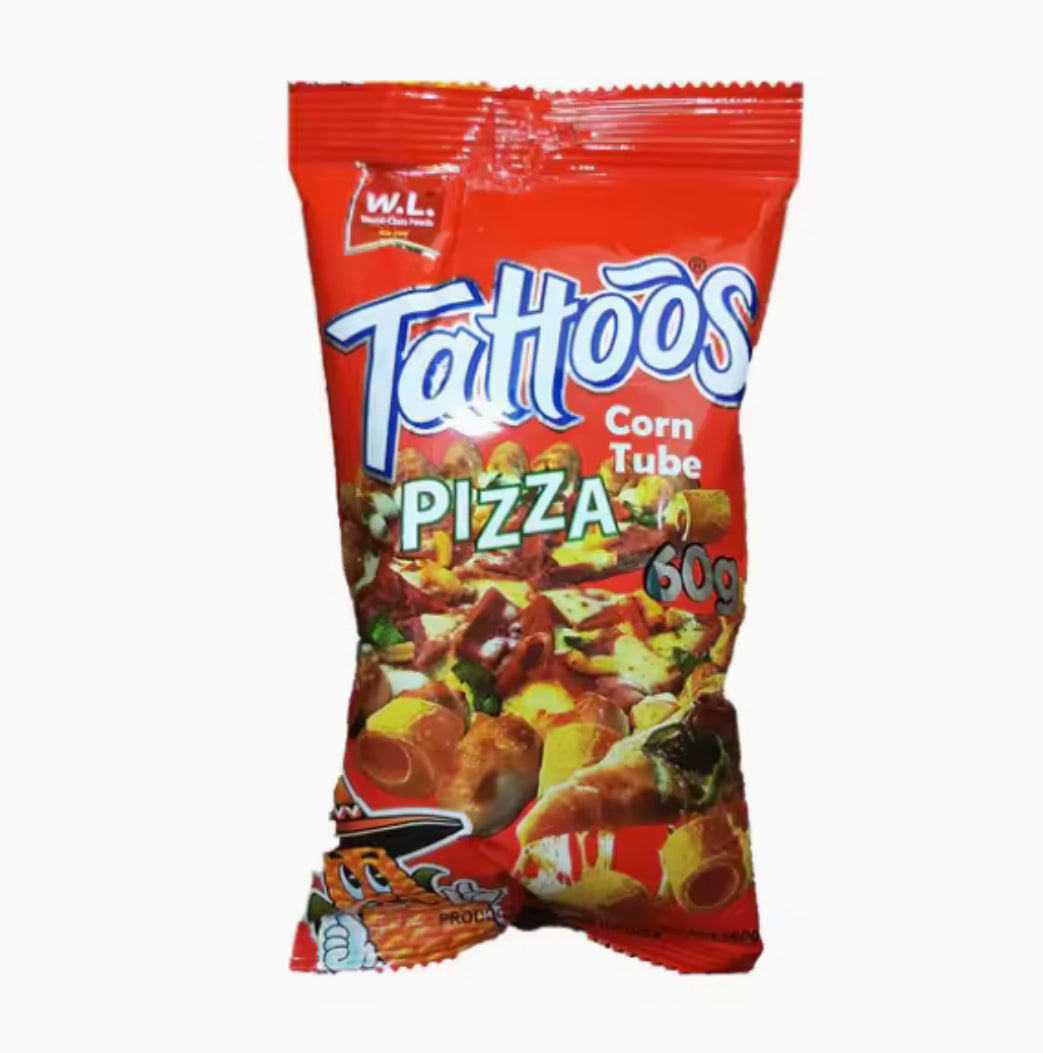 Tattoos Sweet Corn | Spicy Cheese| Pizza