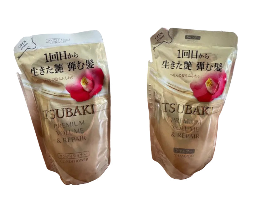 TSUBAKI Premium Volume & Repair
Shampoo & Conditioner Set | 300ml each