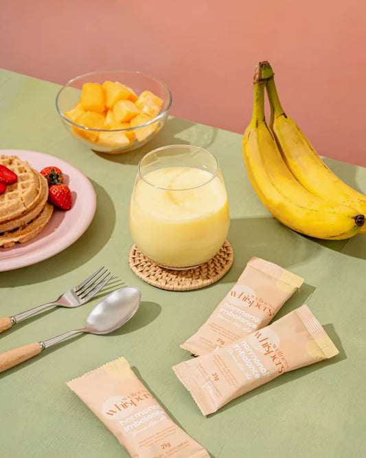 Wellness Whispers | Hormonal Imbalance Banana Melon Milk