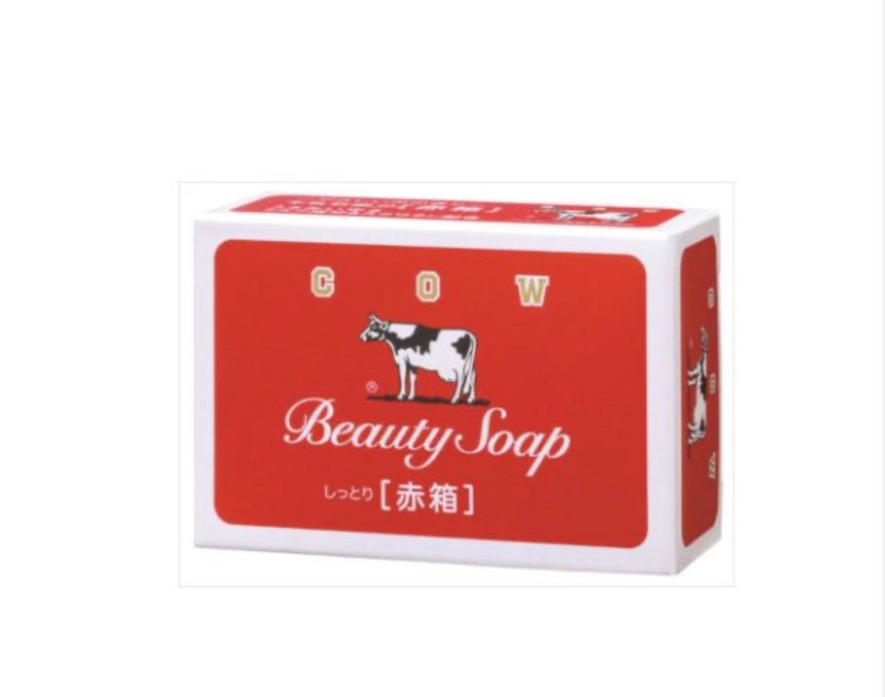 COW Beauty Soap | Red Box | 1pc | Authentic from Japan